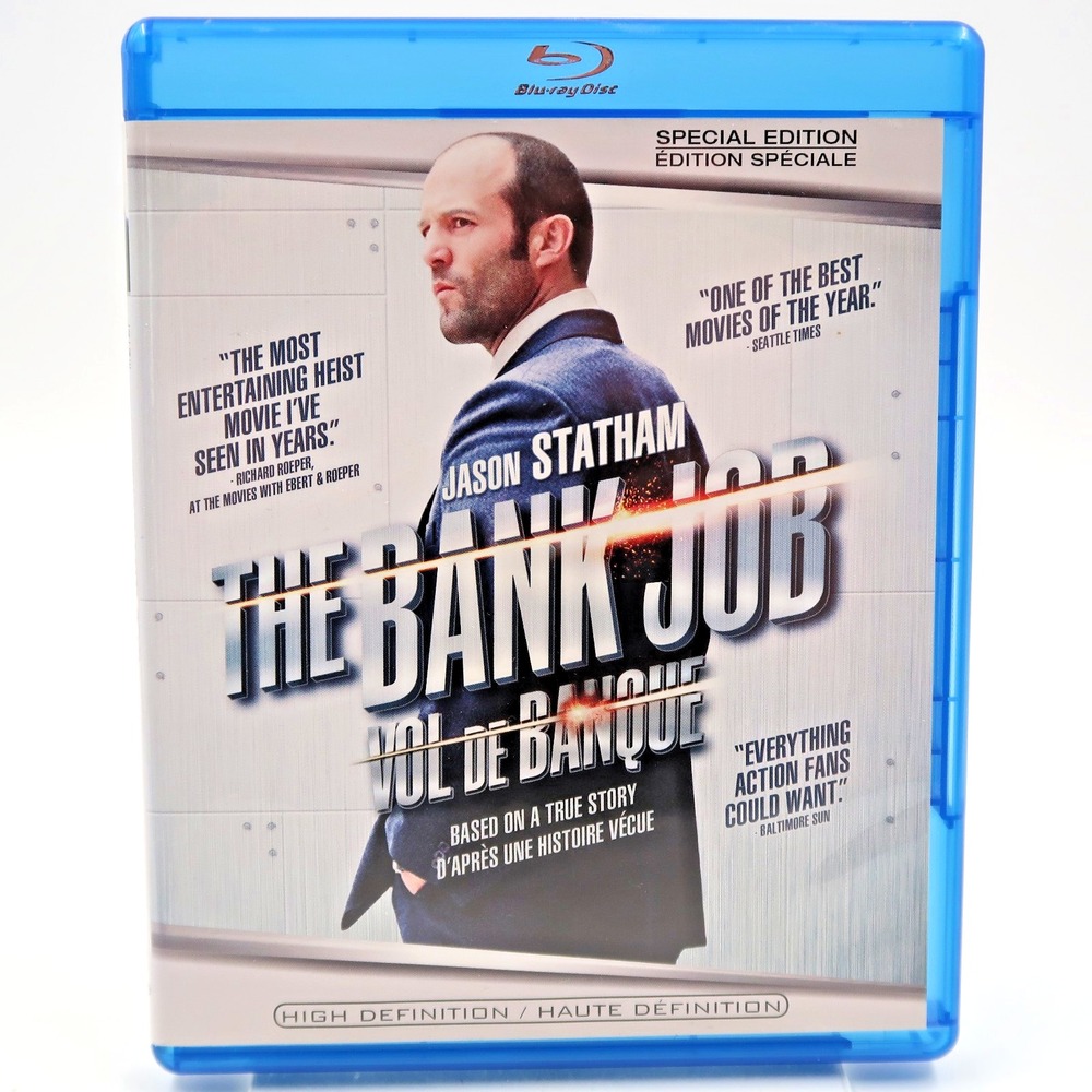 The Bank Job Blu-ray 2008 Jason Statham Action Movie Special Edition